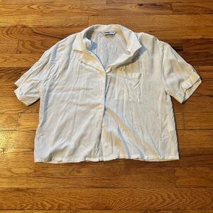 Urban Outfitters white casual Button Down Shirt